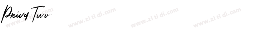 Priva Two字体转换